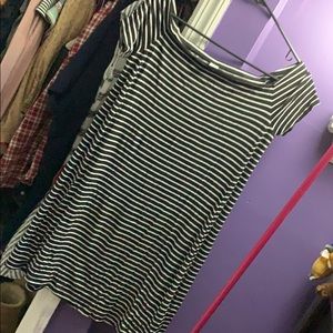 Off the shoulder dress